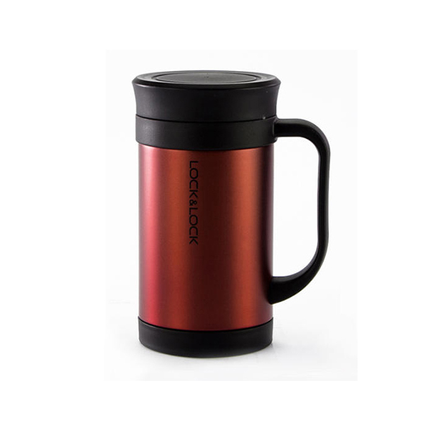 Ly giữ nhiệt LocknLock Filter Coffee Mug 400ml - Màu đỏ LHC4029R